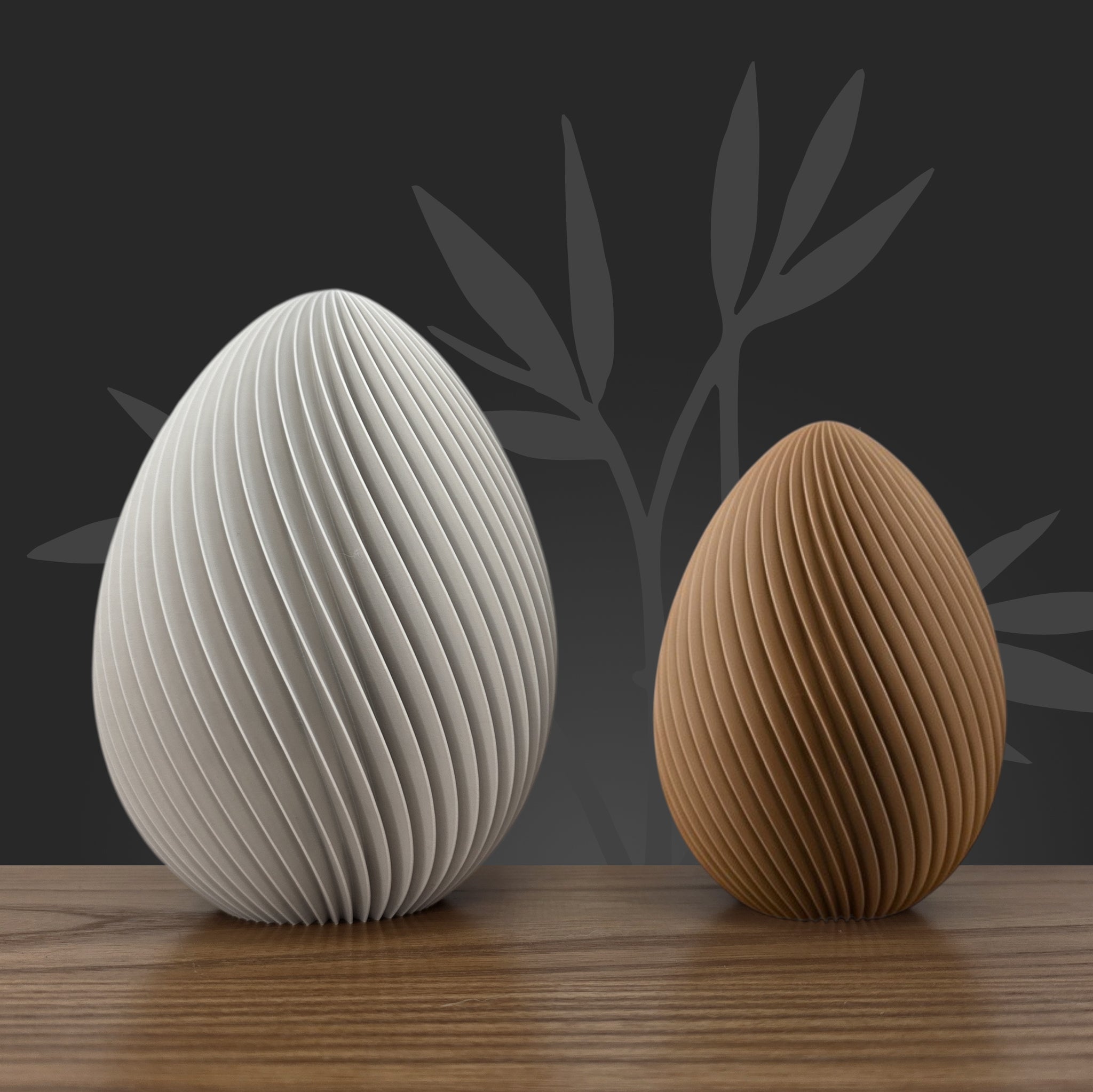 Œuf Sculptural Design - Décoration Organique Japandi