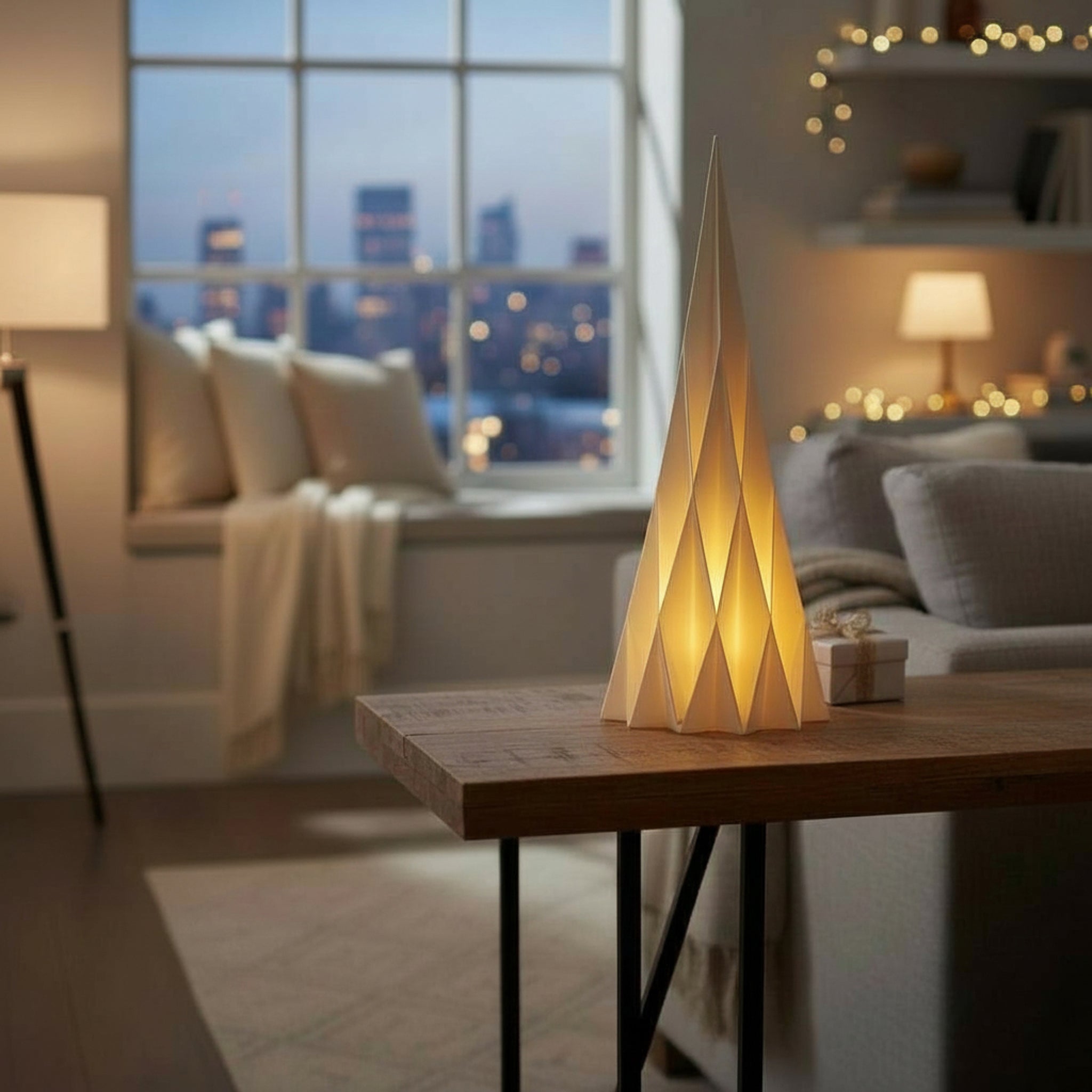 Sapin Minimaliste Origami