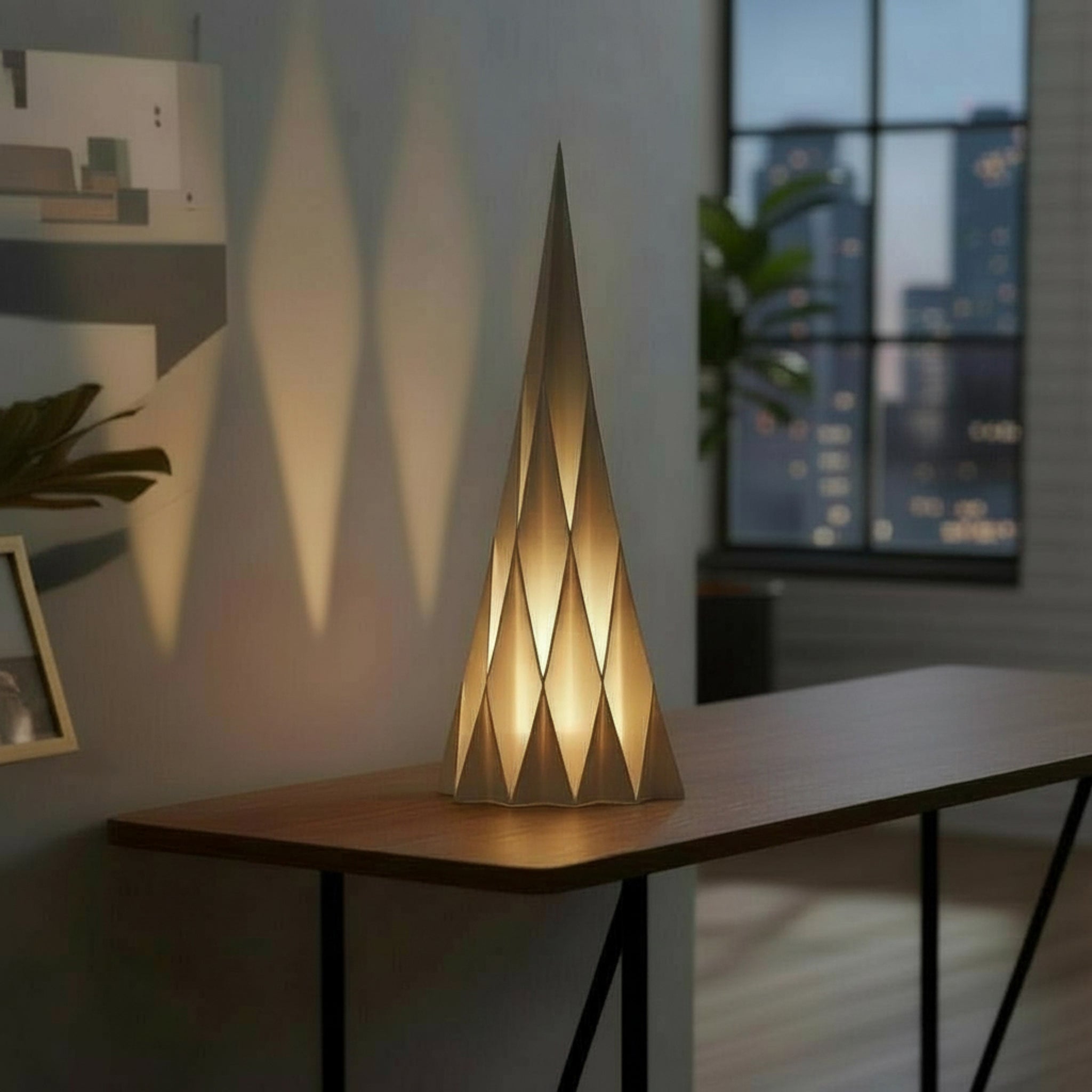 Sapin Minimaliste Origami